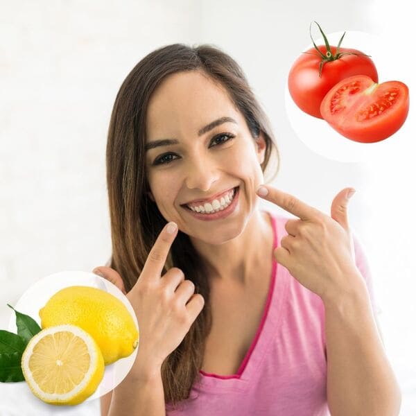 Cách làm trắng răng bằng cà chua và chanh có thực sự hiệu quả? Đừng thử nếu chưa biết rõ về cách tẩy trắng răng này